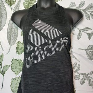 Adidas Badge of Sport High Neck Logo Tank